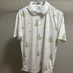 Men’s Golf Polo Shirt – Performance Fit